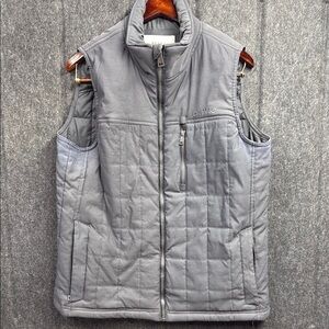 Orvis Gray Quilted Insulated Vest